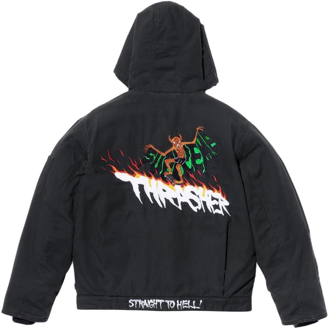 Supreme®/Thrasher® Hooded Work Jacket view 9